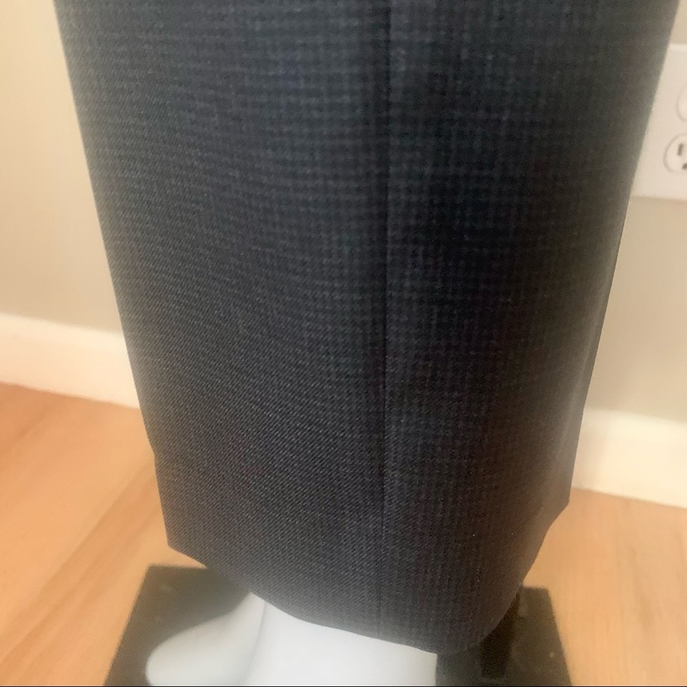 PRADA Men’s Virgin Wool Black Houndstooth Trousers Dress Pants Luxury Designer - Picture 9 of 15